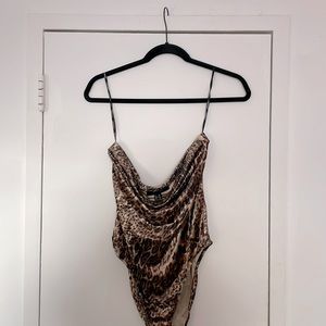 cheetah bodysuit